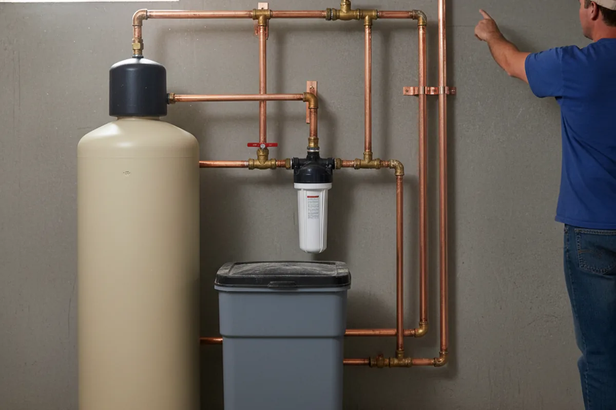 Whole-house water treatment system installed in Hidalgo
